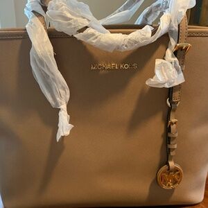 Michael Kors Jet Set Saffiano Medium Tote Bag in "Dusk" BRAND NEW